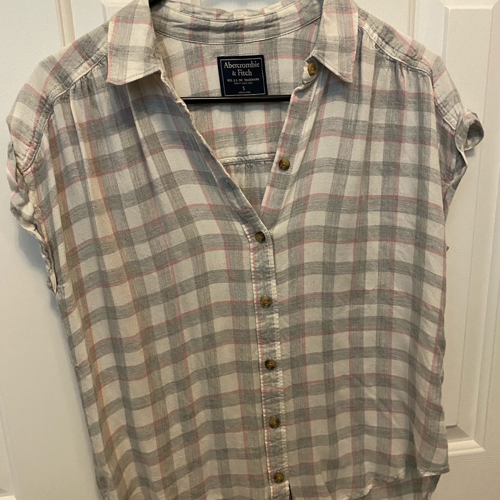 Abercrombie button blouse
